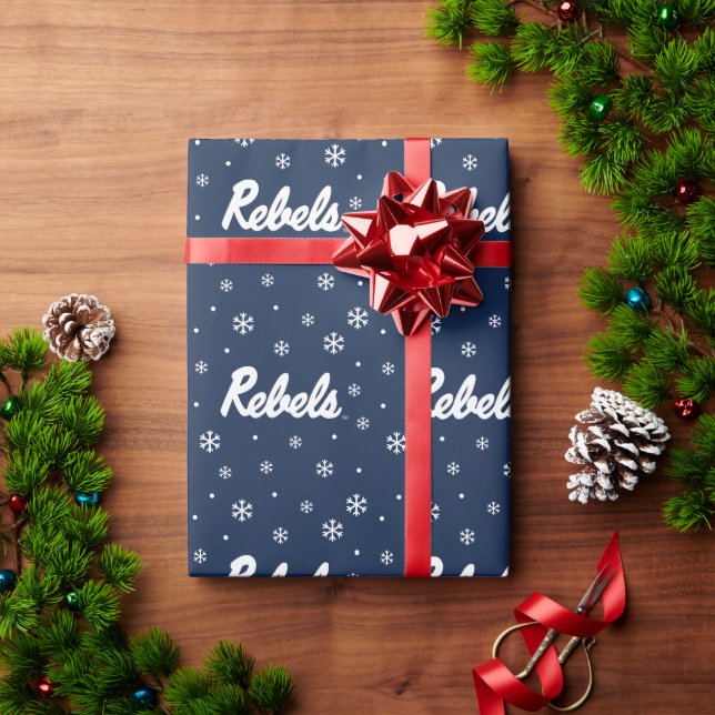 University of Mississippi | Rebels Script Wrapping Paper (Holiday Gift)