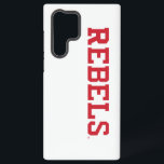University of Mississippi | Rebels Wordmark Samsung Galaxy Case<br><div class="desc">Check out these University of Mississippi designs! Get all the latest Mississippi Rebels gear here. All of these Zazzle products are customizable with your class year,  name,  and club. These products make perfect gifts for the Ole Miss University student,  alumni,  family,  friend,  or fan in your life.</div>