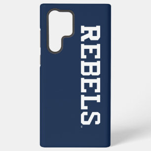 University of Mississippi   Rebels Wordmark Samsung Galaxy Case