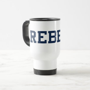 University of Mississippi Rebels Wordmark Travel Mug