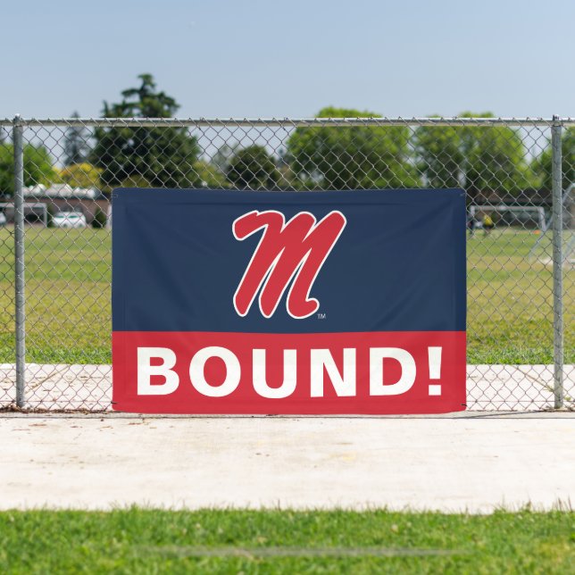 University of Mississippi | Script M Banner (Insitu)