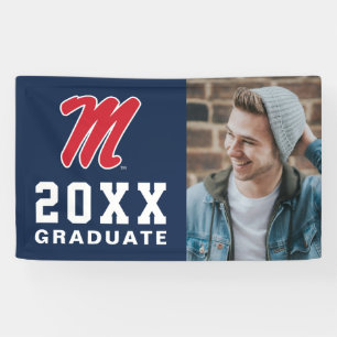 University of Mississippi Script M Banner