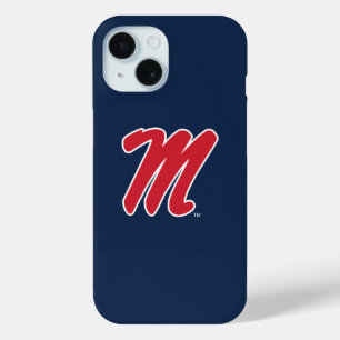 University of Mississippi   Script M iPhone 15 Case