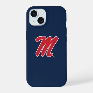 University of Mississippi   Script M iPhone 15 Case