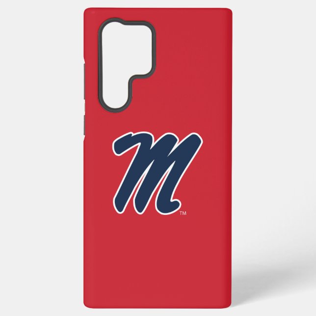 University of Mississippi | Script M Samsung Galaxy S22 Ultra Case (Back)