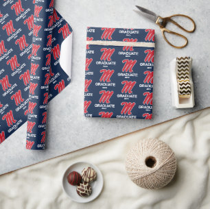 University of Mississippi Script M Wrapping Paper