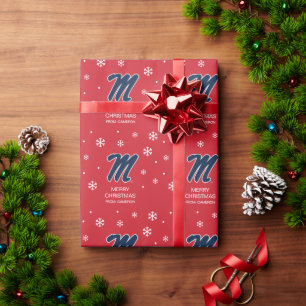 University of Mississippi Script M Wrapping Paper