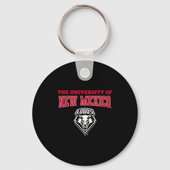 University Of New Mexico Unm Lobos Ncaa Unm&#   Keychain (Front)