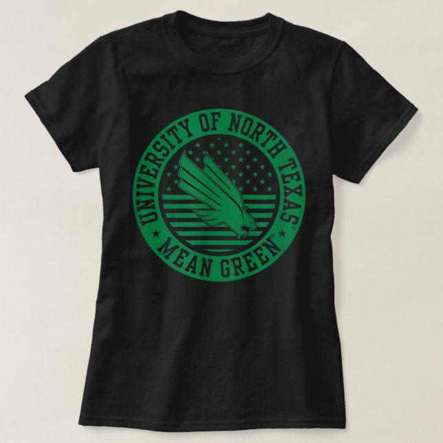 UNIVERSITY OF NORTH TEXAS UNT-MERCH-3  T-Shirt (Design Front)