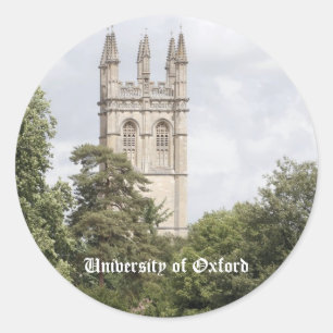 University of Oxford Classic Round Sticker