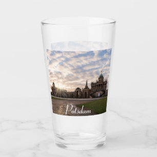 University of Potsdam at sunset in Germany Glass