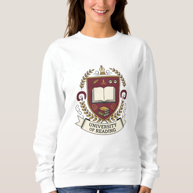University of Reading | Funny Book Lover Sweatshirt (Front)