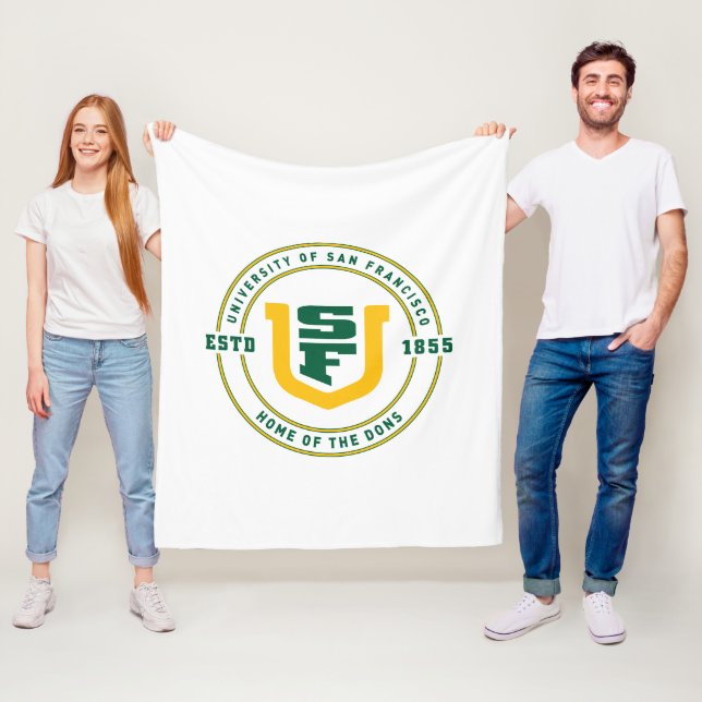 University of San Francisco Fleece Blanket (In Situ)