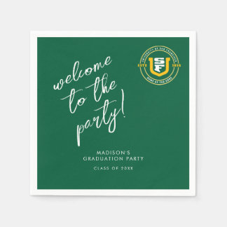 University of San Francisco Graduation Napkin