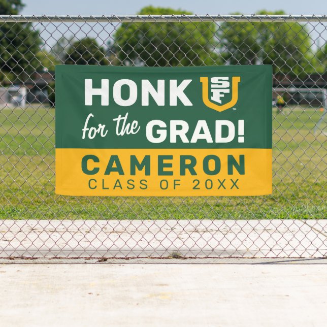 University of San Francisco | Honk for the Grad Banner (Insitu)