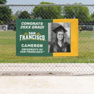 University of San Francisco Logo | Congrats Grad Banner