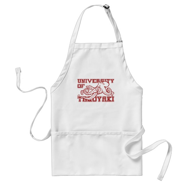 University of Takoyaki Japanese octopus funny Standard Apron (Front)