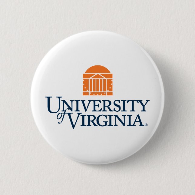 University of Virginia 2 Inch Round Button (Front)