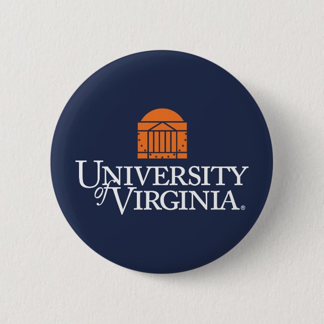 University of Virginia 2 Inch Round Button (Front)