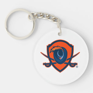 University of Virginia   Cavalier Shield Keychain