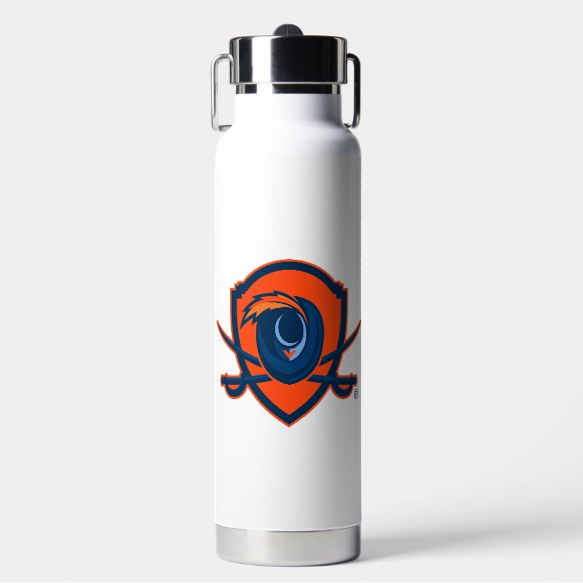 University of Virginia | Cavalier Shield Water Bottle (Front)