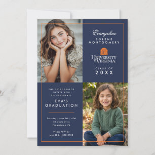 University of Virginia Graduation Invitation
