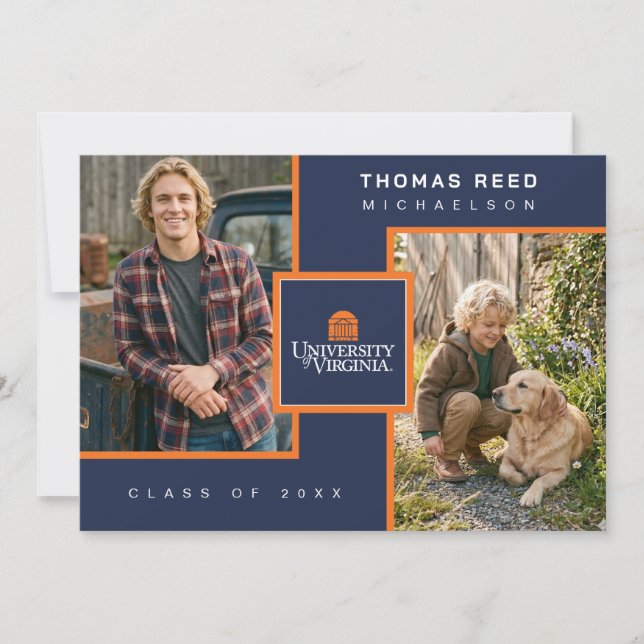 University of Virginia Graduation Invitation (Front)