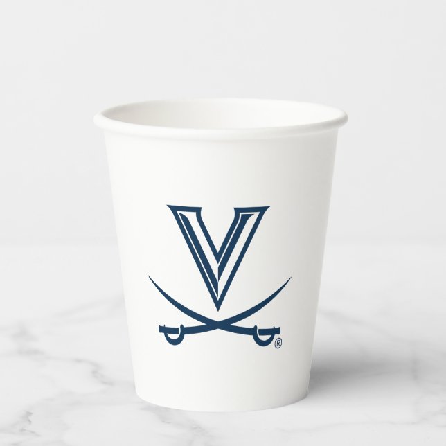 University of Virginia Sabre Paper Cups (Front)