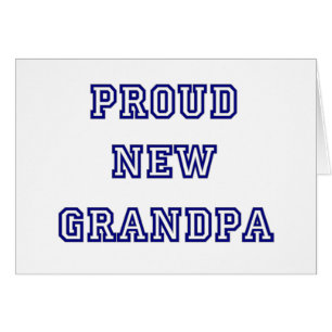 University Text Proud New Grandpa