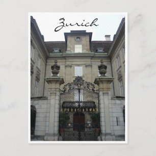 university zurich postcard