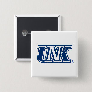UNK   University of Nebraska at Kearney 2 Inch Square Button
