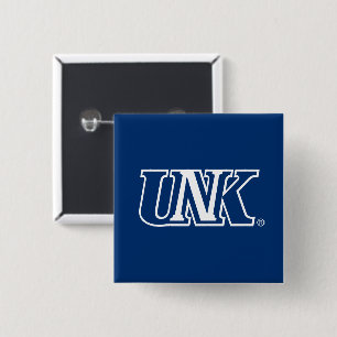 UNK   University of Nebraska at Kearney 2 Inch Square Button