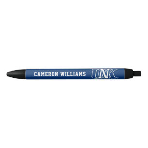 UNK University of Nebraska at Kearney Black Ink Pen