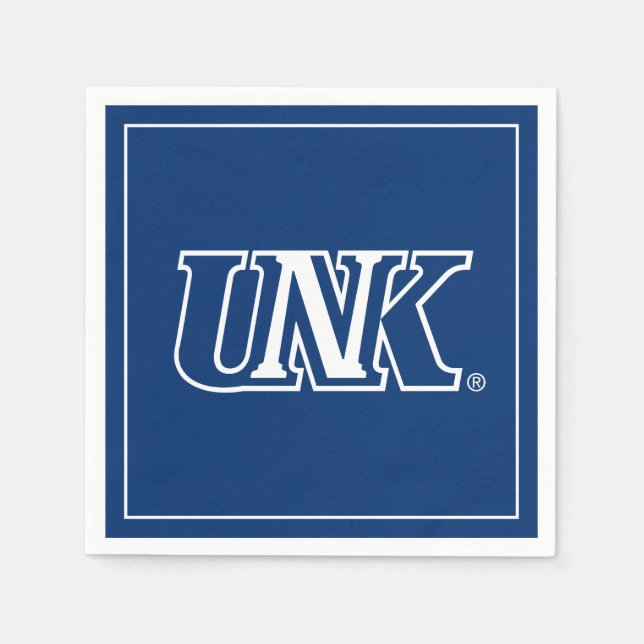 UNK | University of Nebraska at Kearney Napkin (Front)