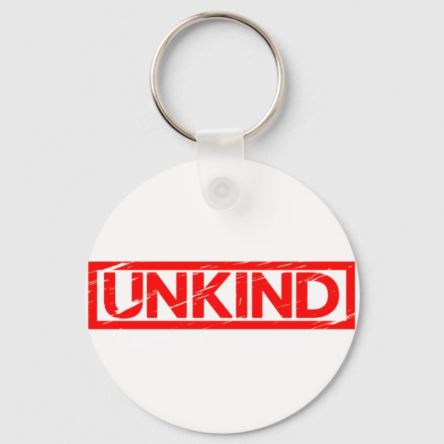 Unkind Stamp Keychain (Front)