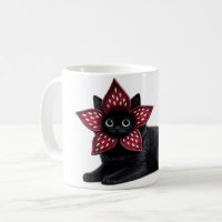 Unknown Monster Black Cat | Dark Fantasy Cat Art |