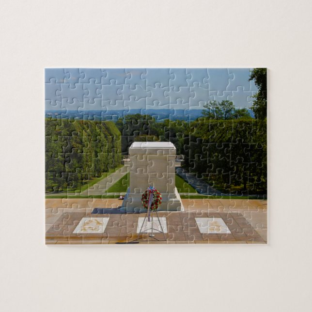 Unknown  Soldier Arlington Cemetery Jigsaw Puzzle (Horizontal)