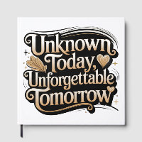 Unknown Today, Unforgettable Tomorrow