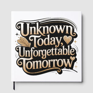 Unknown Today, Unforgettable Tomorrow Guest Book