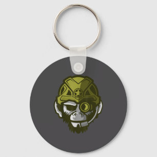 Unleahe Gorilla Body Building Motivation Gym Gift  Keychain