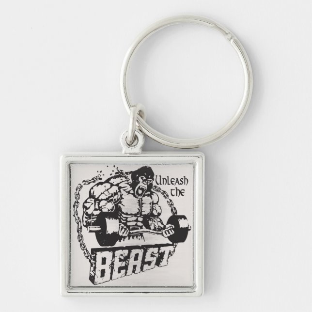 Unleash The Beast Keychain (Front)