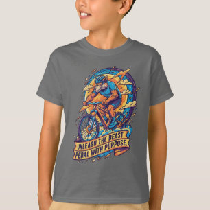 Unleash The Beast Youth Cycling Adventure Tee