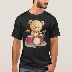 Unleash The Beat With This Teddy Bear T-Shirt