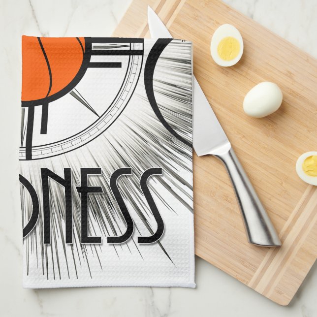Unleash The Madness Dragons Light Kitchen Towel (Quarter Fold)
