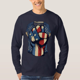 Unleash the Power: Dynamic T-Shirt Design"