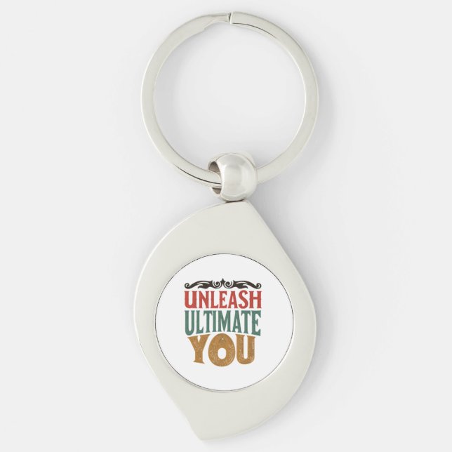 Unleash Ultimate You  Keychain (Front)