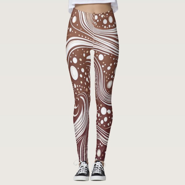 Unleash Your Creativity: Funky Pattern Leggings (Front)