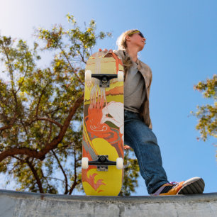 Unleash Your Edge: The Source of Evil Art Deck Skateboard