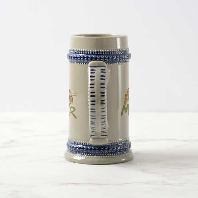Unleash Your Inner Chef - "Miso Master" Multicolor Beer Stein (Handle)