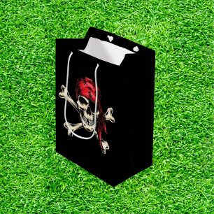 Unleash Your Inner Pirate on the green Medium Gift Bag